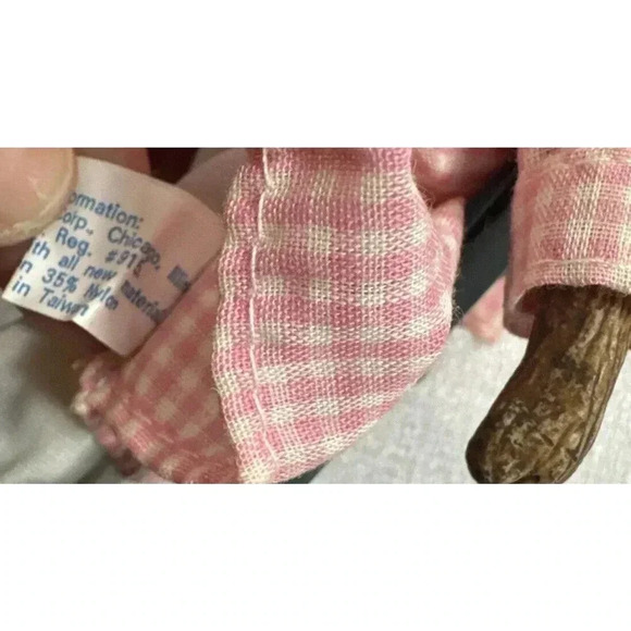 Vintage Silvestri‎ Porcelain Bisque 7" Rabbit Doll Easter Figurine with stand - Picture 5 of 6